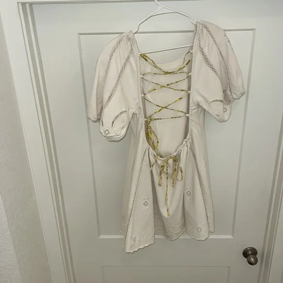 NWOT Free People White Dress size Small - Picture 2 of 5